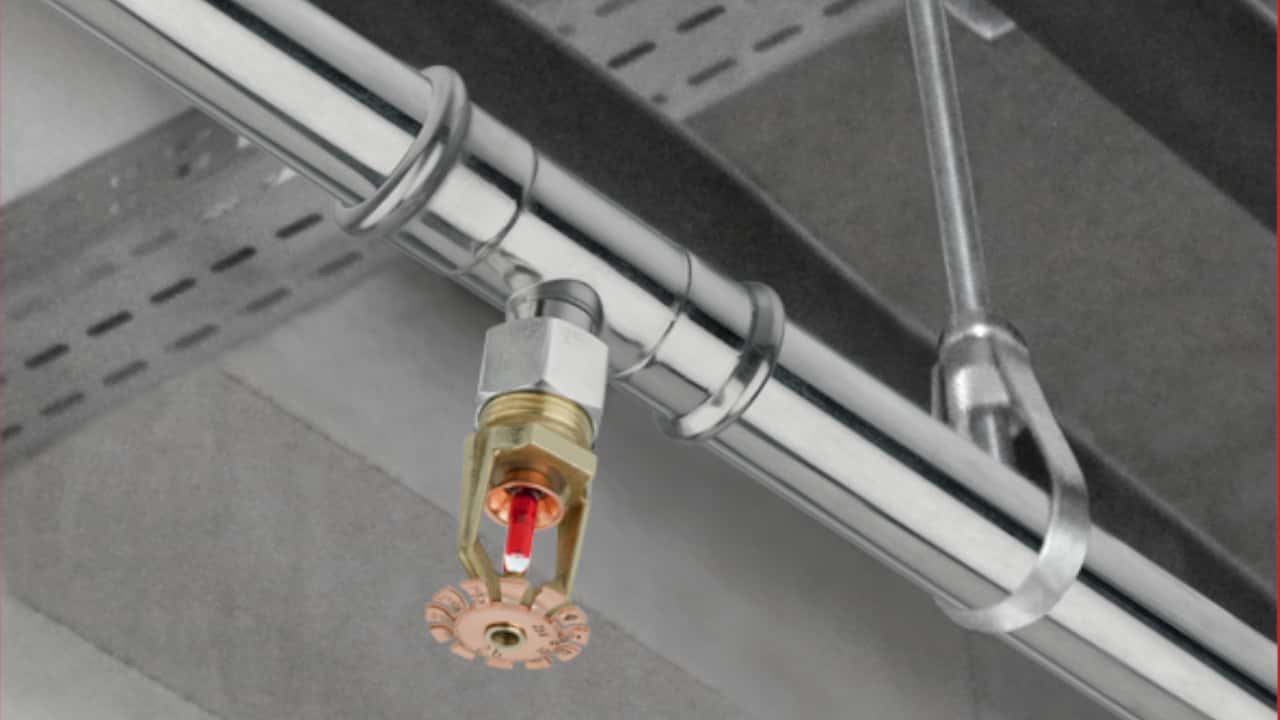 KAN-therm - Sprinkler Inox System - A system to ensure safety during installation work.