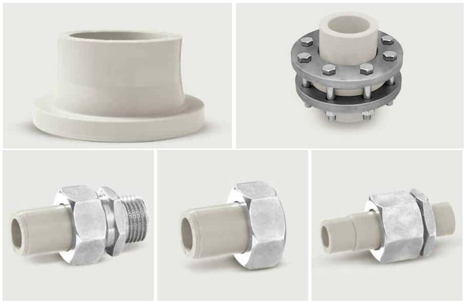 KAN-therm - System PP - Bushings for flanged connections and screw fittings.
