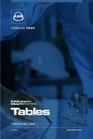 KAN-therm MULTISYSTEM -Tables for The Designer and Contractor Guidebook