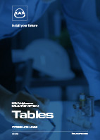 KAN-therm MULTISYSTEM - Tables for designer and contractor guidebook