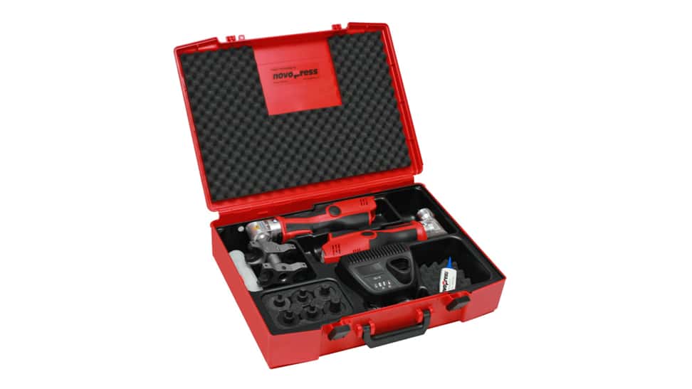KAN-therm - Push System - Battery-powered electric tools by Novopress.